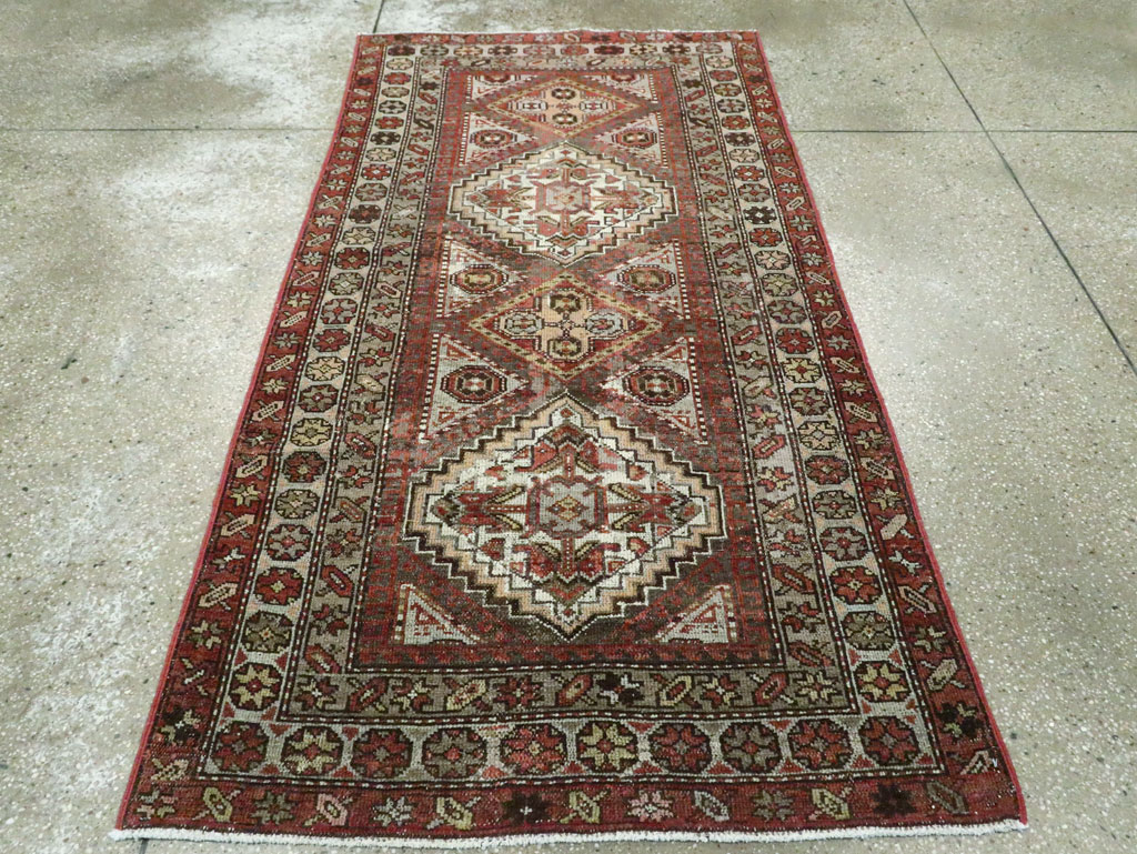 Antique Persian Malayer Rug, No.21449 - Staging