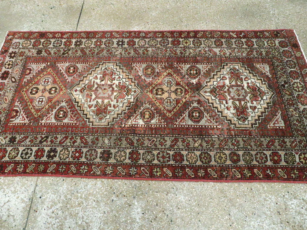 Antique Persian Malayer Rug, No.21449 - Staging