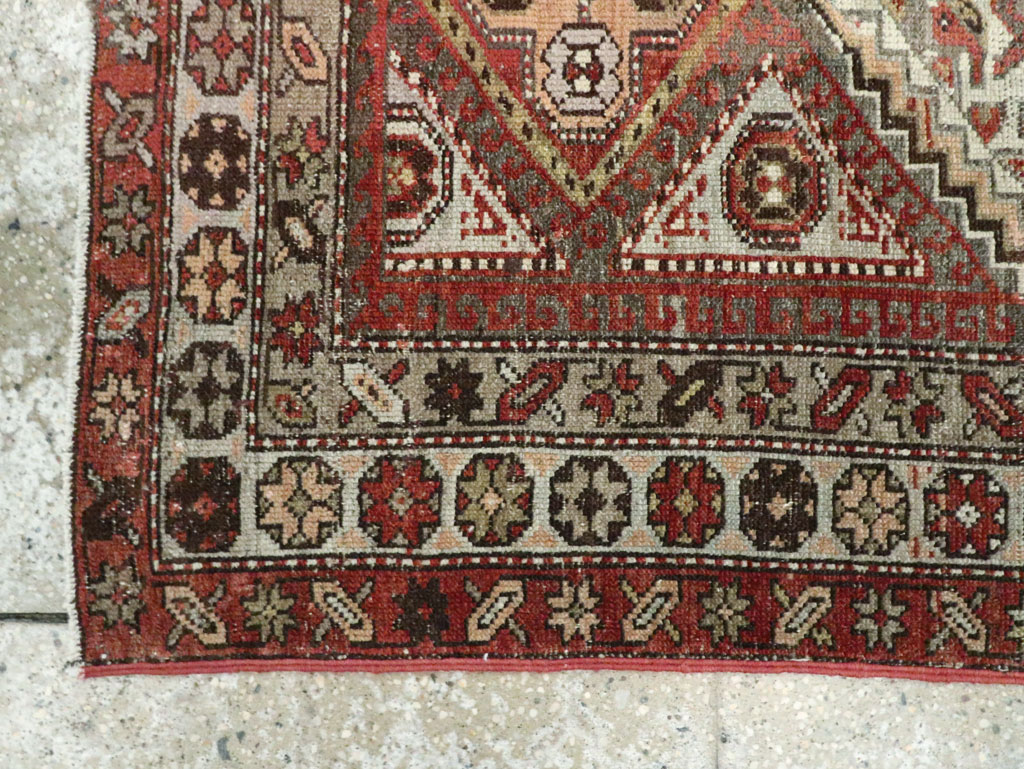 Antique Persian Malayer Rug, No.21449 - Staging