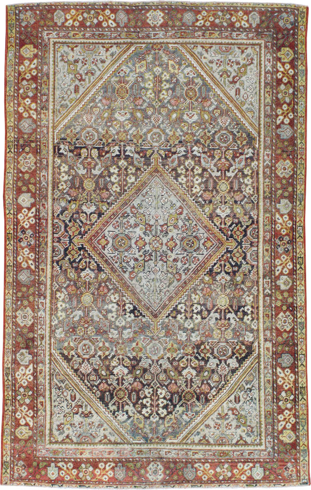 Antique Mahal Rug, No.21450 - Staging
