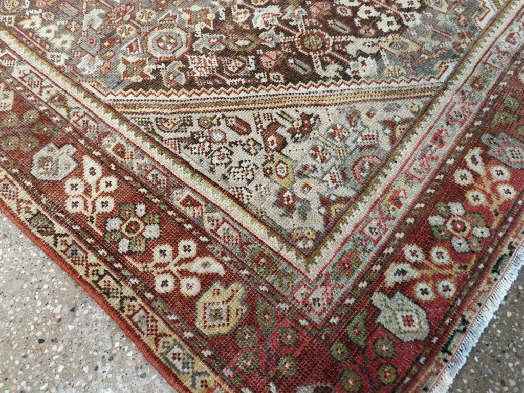 Antique Mahal Rug, No.21450 - Staging