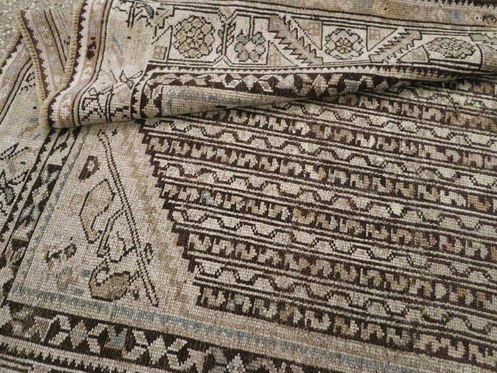 Antique Persian Kurdish Rug, No.21451 - Staging