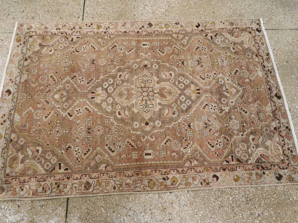 Antique Persian Malayer Rug, No.21459 - Staging