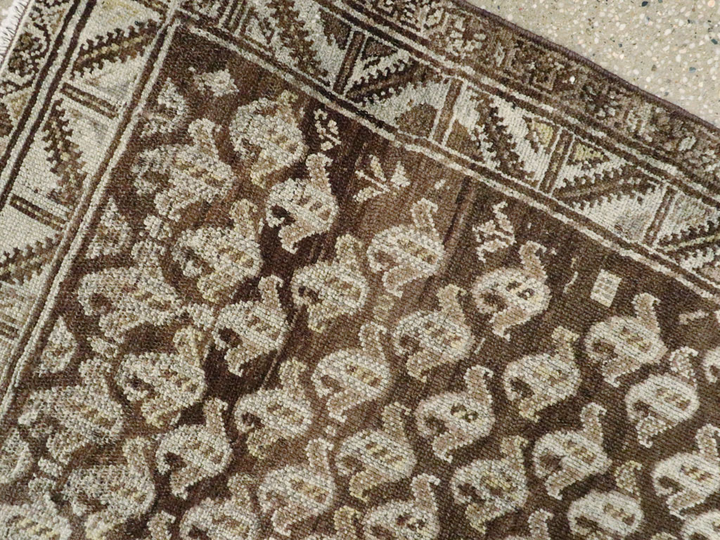 Antique Persian Kurdish Rug, No.21466 - Staging