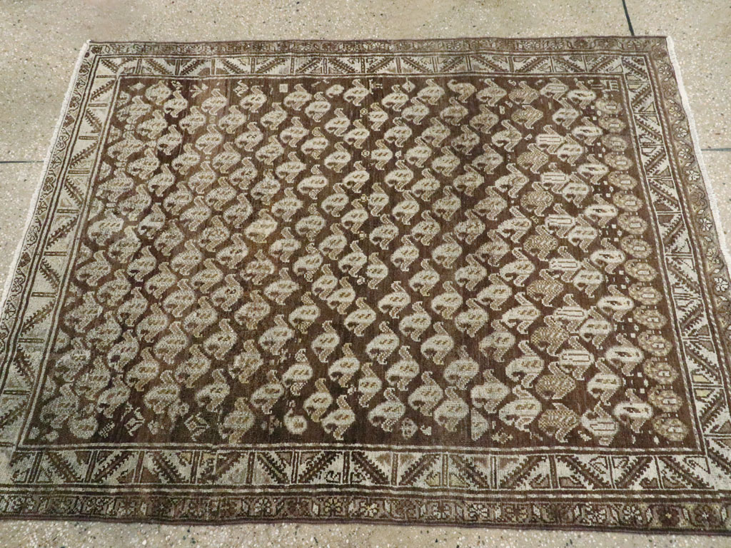 Antique Persian Kurdish Rug, No.21466 - Staging