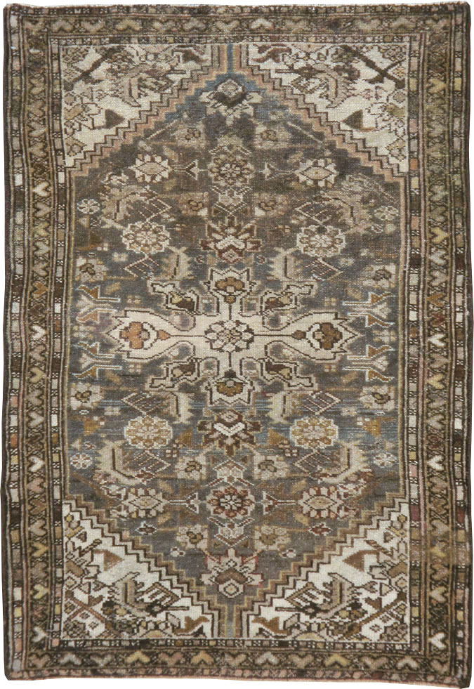 Antique Persian Malayer Rug, No.21474 - Staging