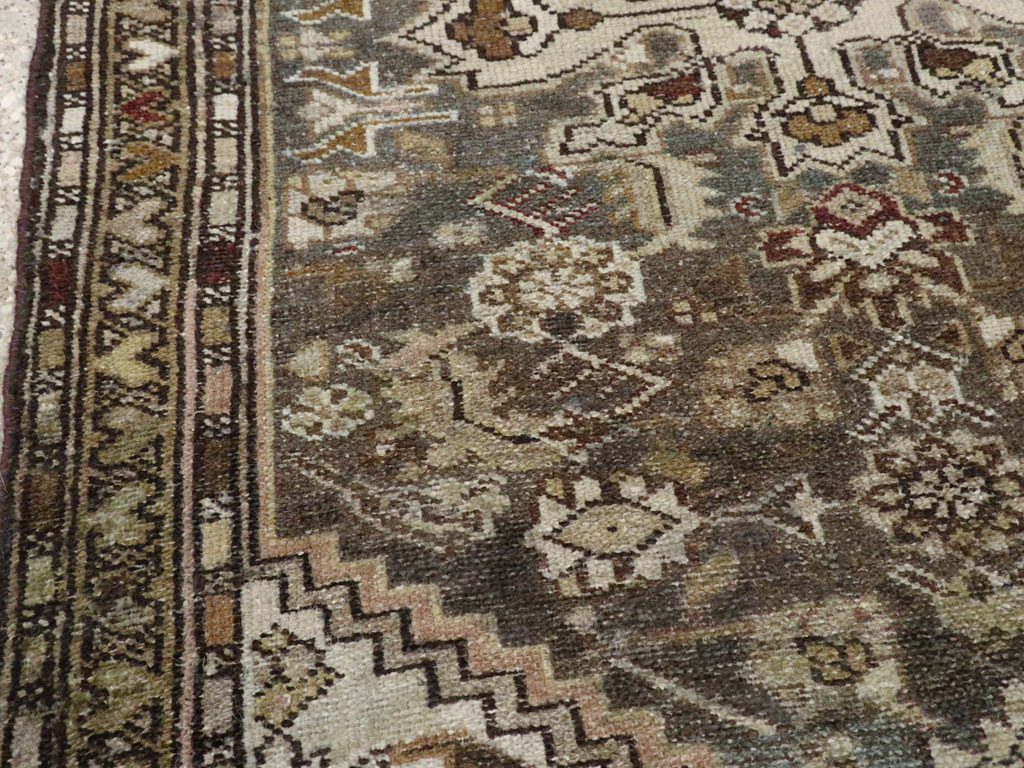 Antique Persian Malayer Rug, No.21474 - Staging