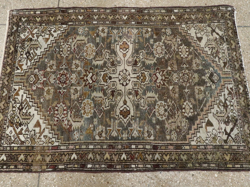 Antique Persian Malayer Rug, No.21474 - Staging
