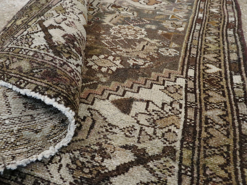 Antique Persian Malayer Rug, No.21474 - Staging