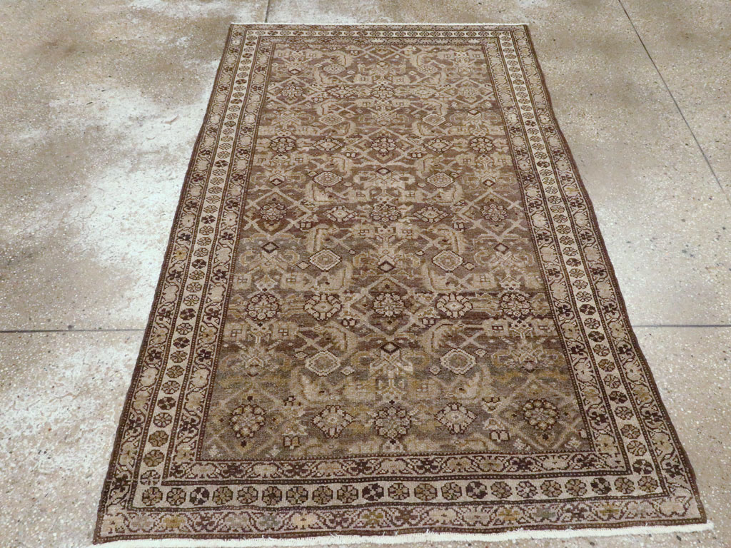 Antique Malayer Persian Rug, No.21482 - Staging