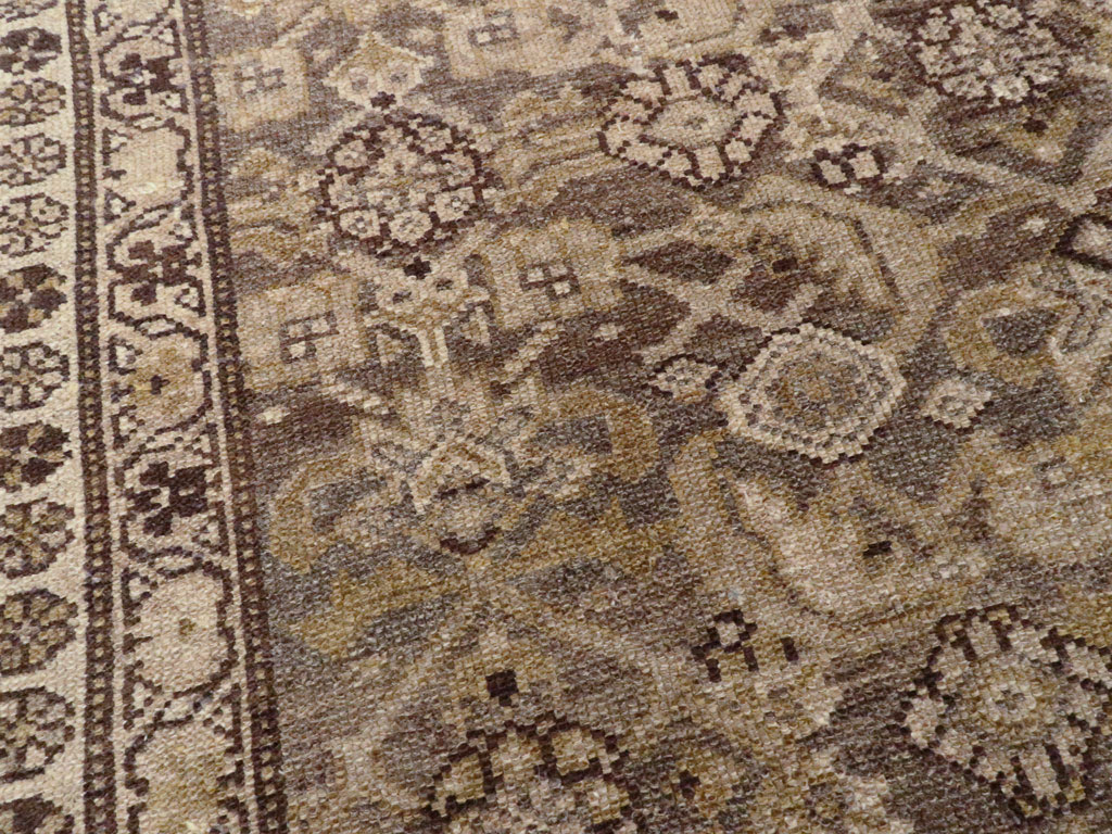 Antique Malayer Persian Rug, No.21482 - Staging