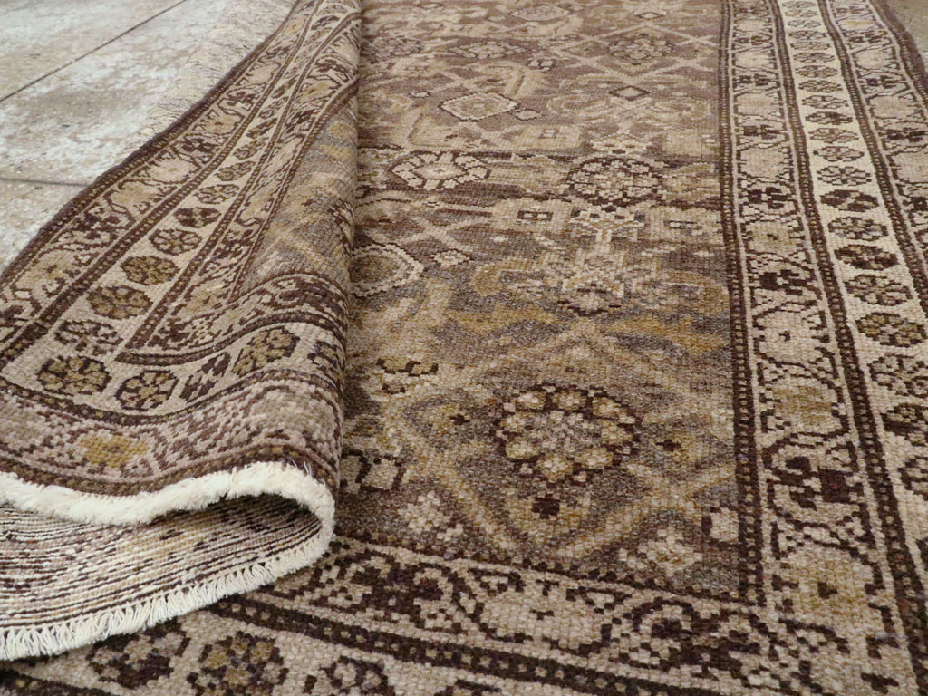 Antique Malayer Persian Rug, No.21482 - Staging