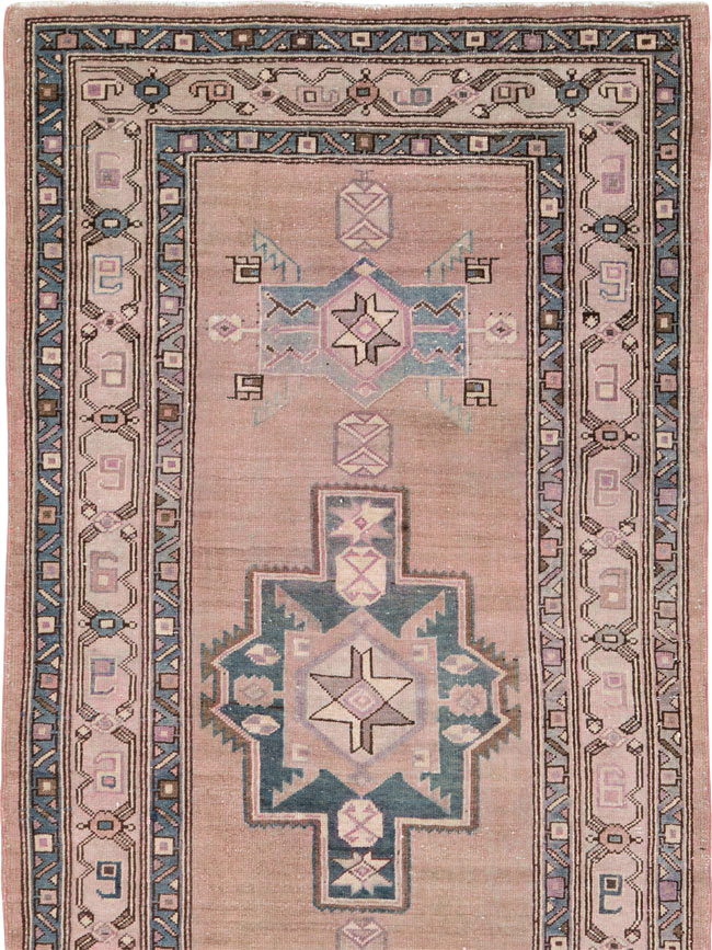 Antique Persian Northwest Runner, No.21490 - Staging
