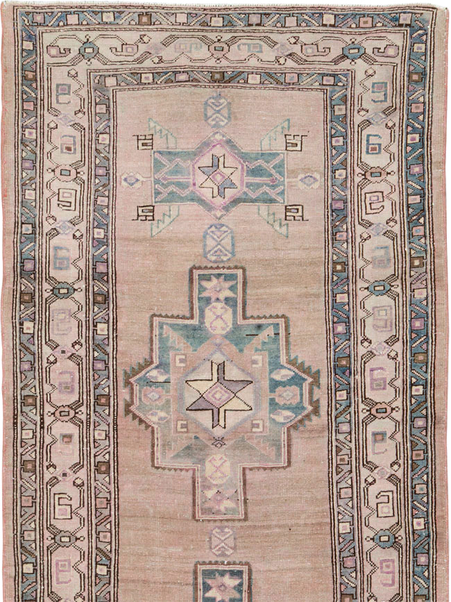 Antique Persian Northwest Runner, No.21490 - Staging