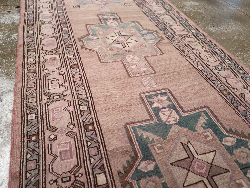 Antique Persian Northwest Runner, No.21490 - Staging