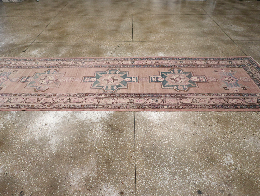 Antique Persian Northwest Runner, No.21490 - Staging