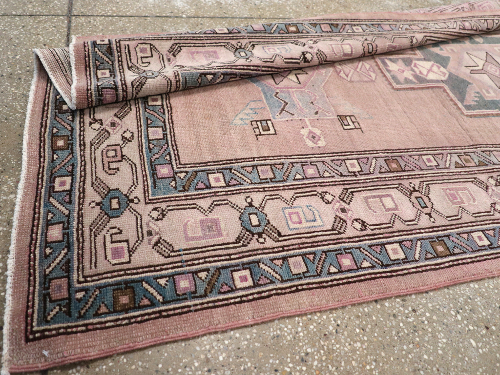 Antique Persian Northwest Runner, No.21490 - Staging