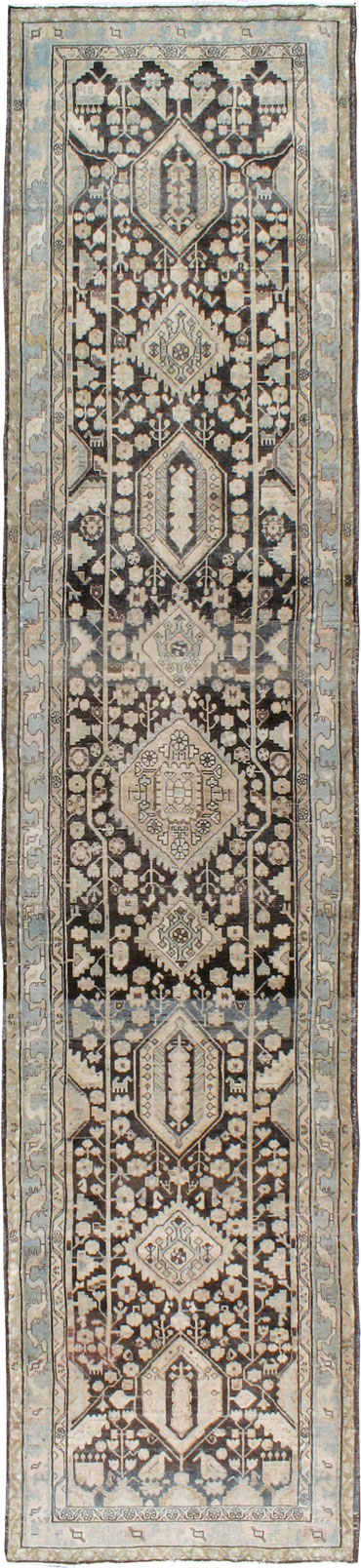 Antique Persian Malayer Runner, No.21502 - Staging