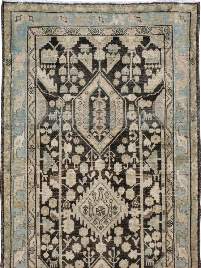 Antique Persian Malayer Runner, No.21502 - Staging