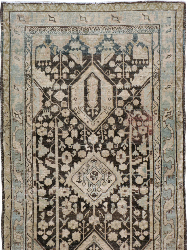 Antique Persian Malayer Runner, No.21502 - Staging