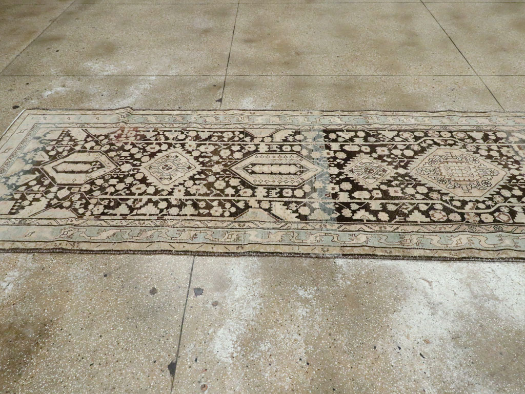 Antique Persian Malayer Runner, No.21502 - Staging
