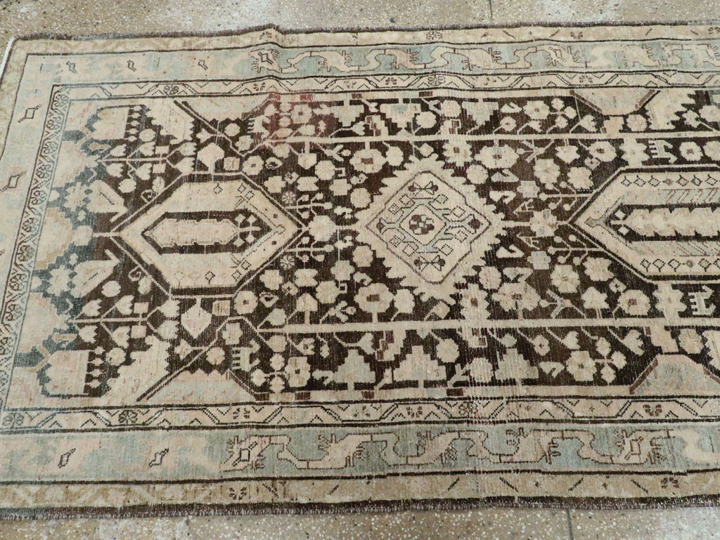 Antique Persian Malayer Runner, No.21502 - Staging