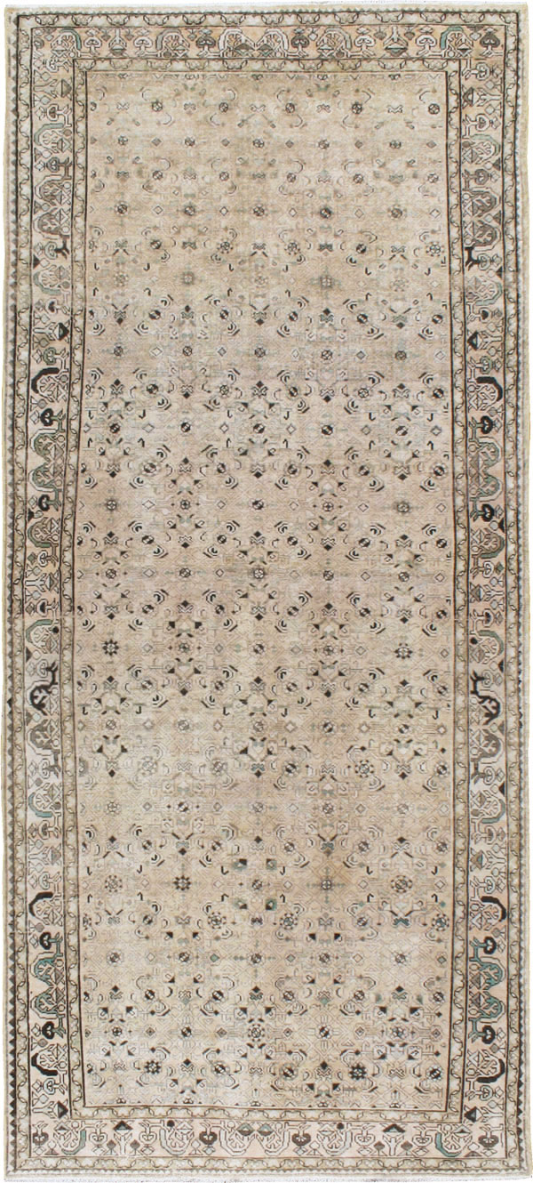 Antique Malayer Gallery Carpet, No.21505 - Staging