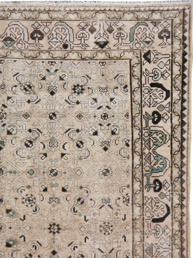 Antique Malayer Gallery Carpet, No.21505 - Staging