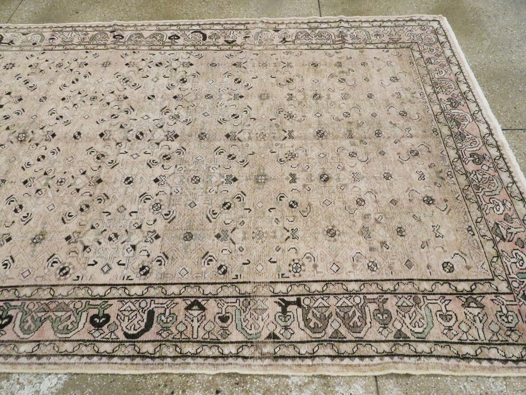 Antique Malayer Gallery Carpet, No.21505 - Staging