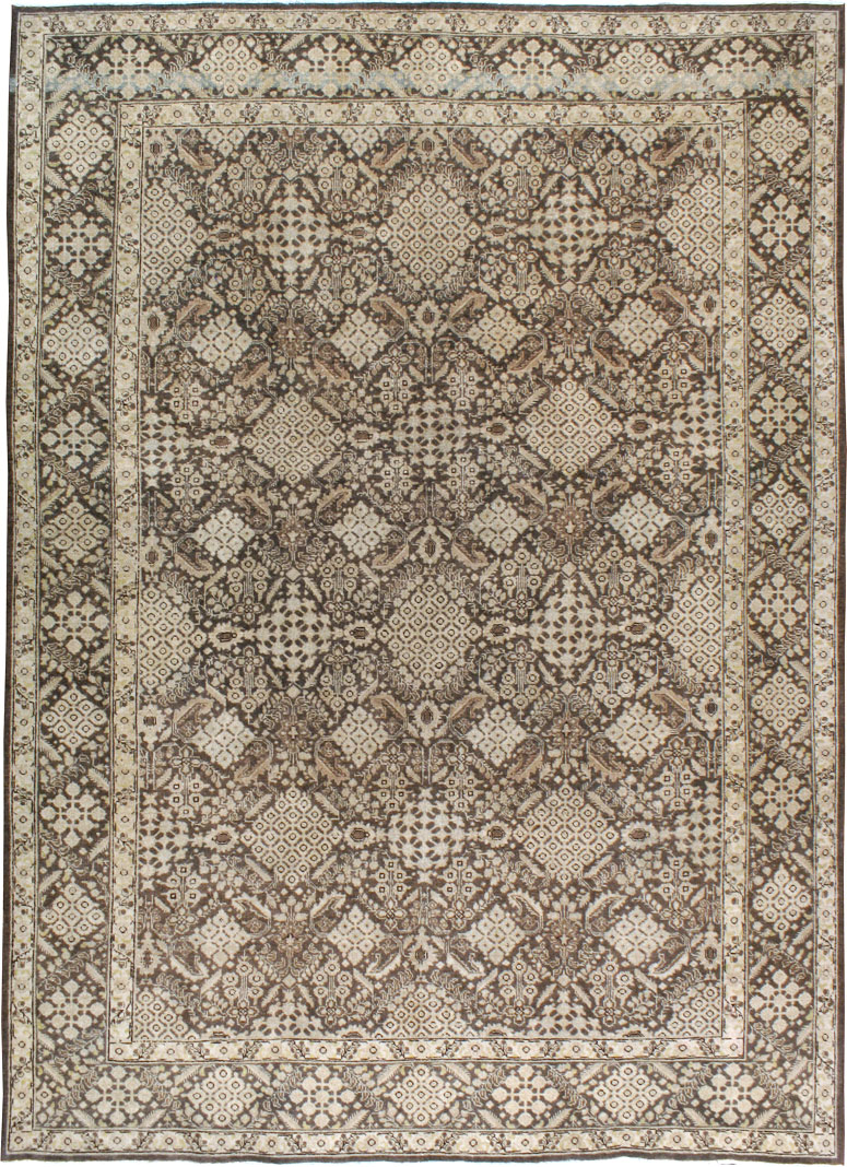 Antique Tabriz Carpet, No.21506 - Staging