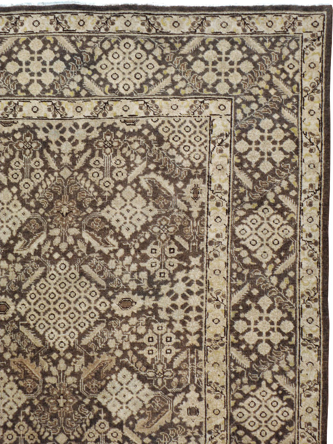 Antique Tabriz Carpet, No.21506 - Staging