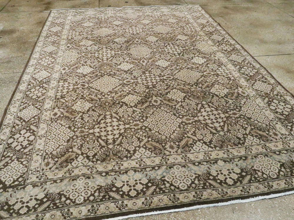 Antique Tabriz Carpet, No.21506 - Staging