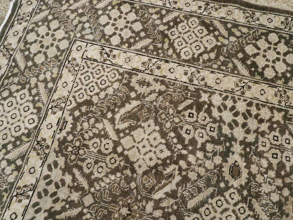 Antique Tabriz Carpet, No.21506 - Staging