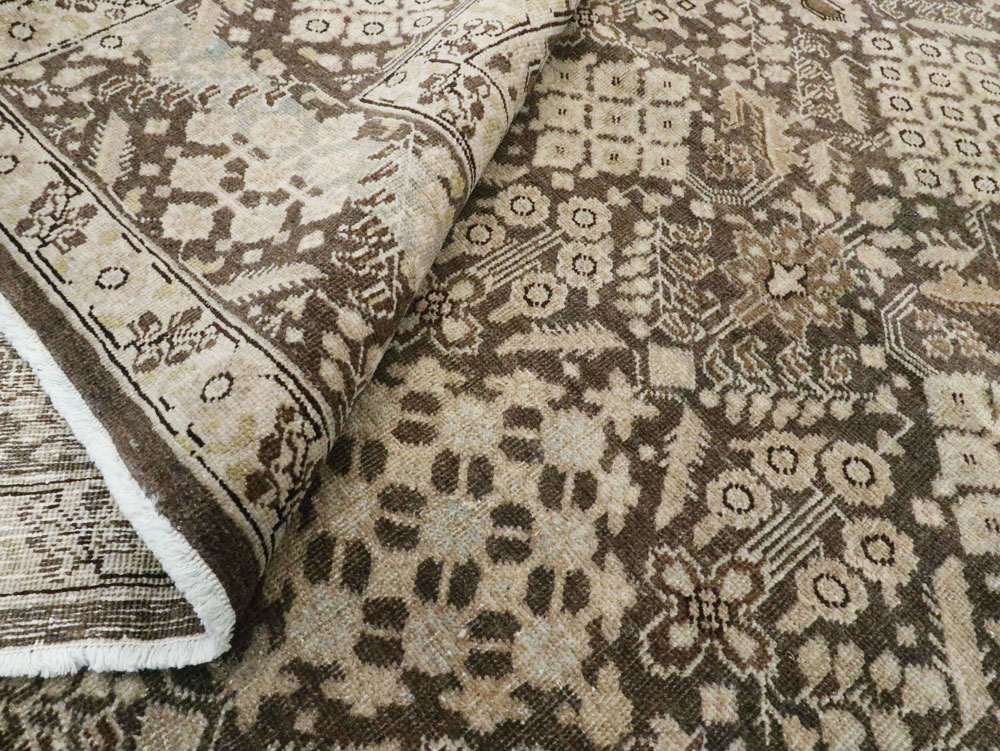 Antique Tabriz Carpet, No.21506 - Staging