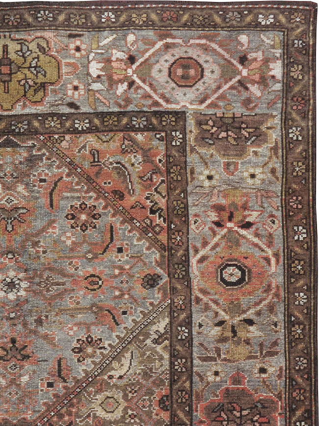 Antique Kurdish Rug, No.21512 - Staging