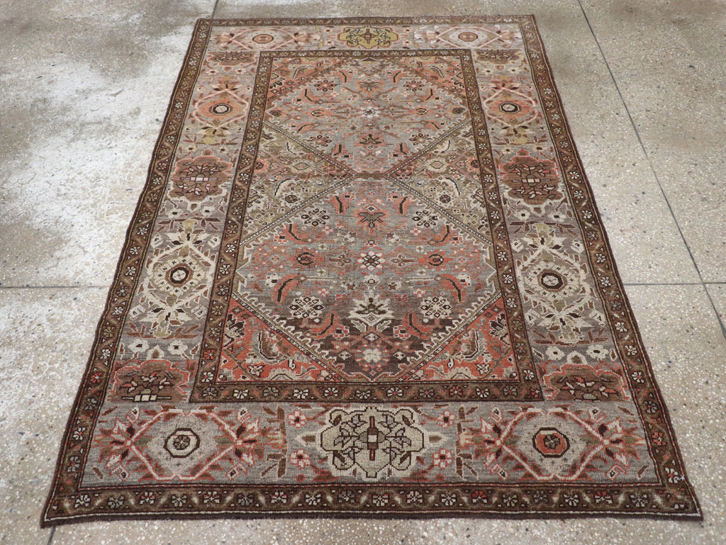 Antique Kurdish Rug, No.21512 - Staging