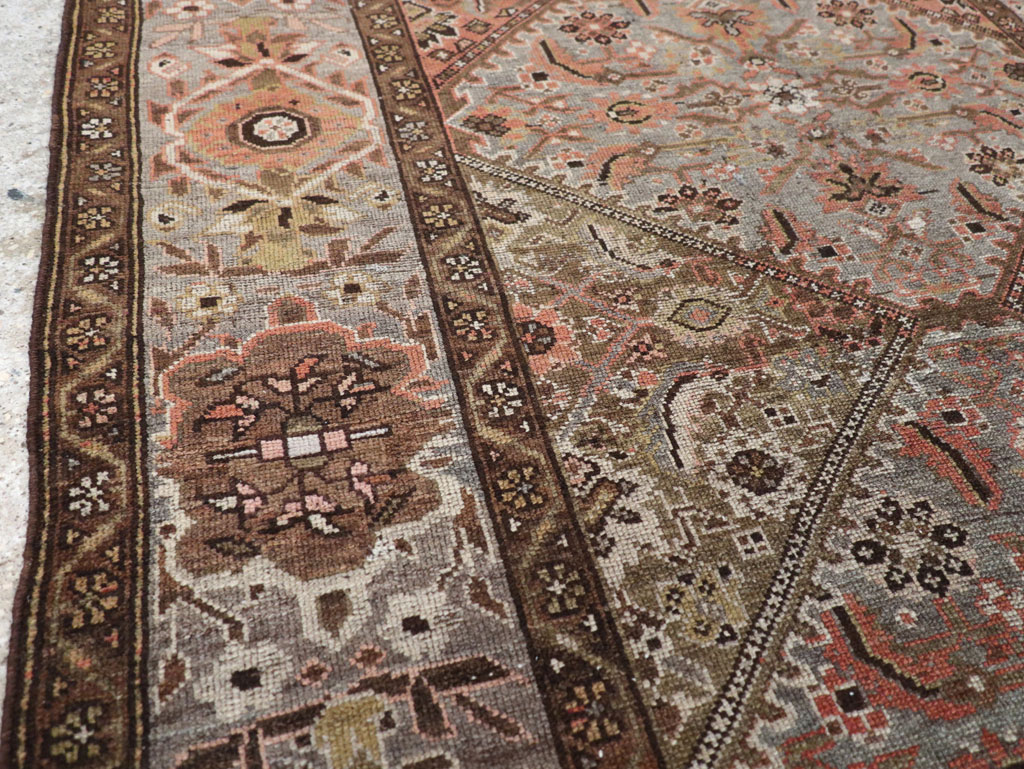 Antique Kurdish Rug, No.21512 - Staging