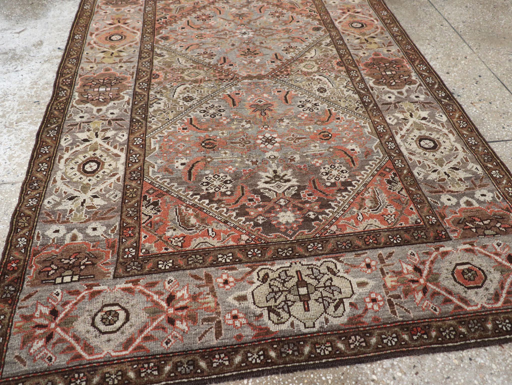 Antique Kurdish Rug, No.21512 - Staging