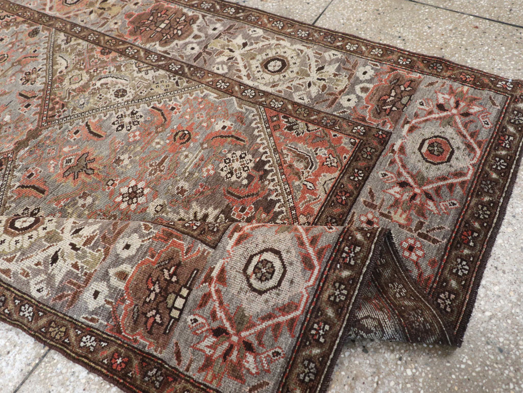 Antique Kurdish Rug, No.21512 - Staging