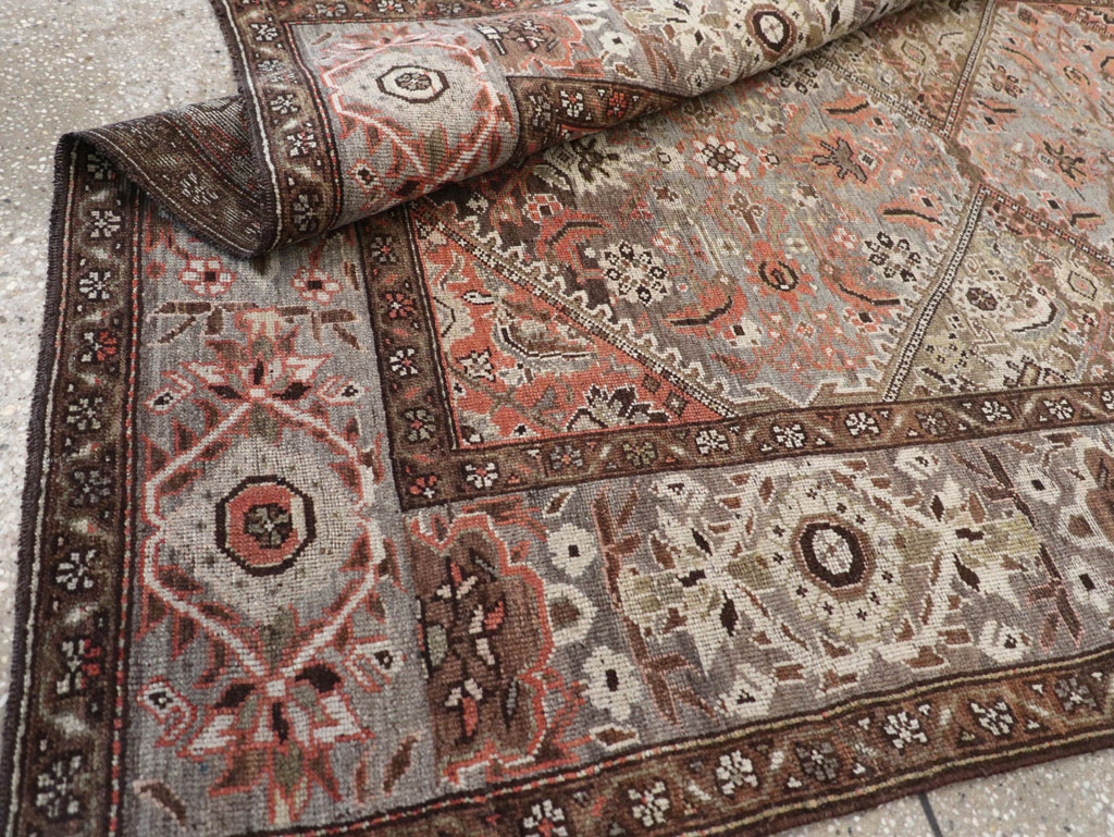 Antique Kurdish Rug, No.21512 - Staging