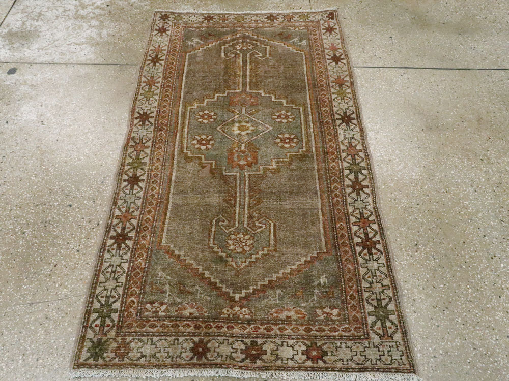 Antique Persian Malayer Rug, No.21513 - Staging
