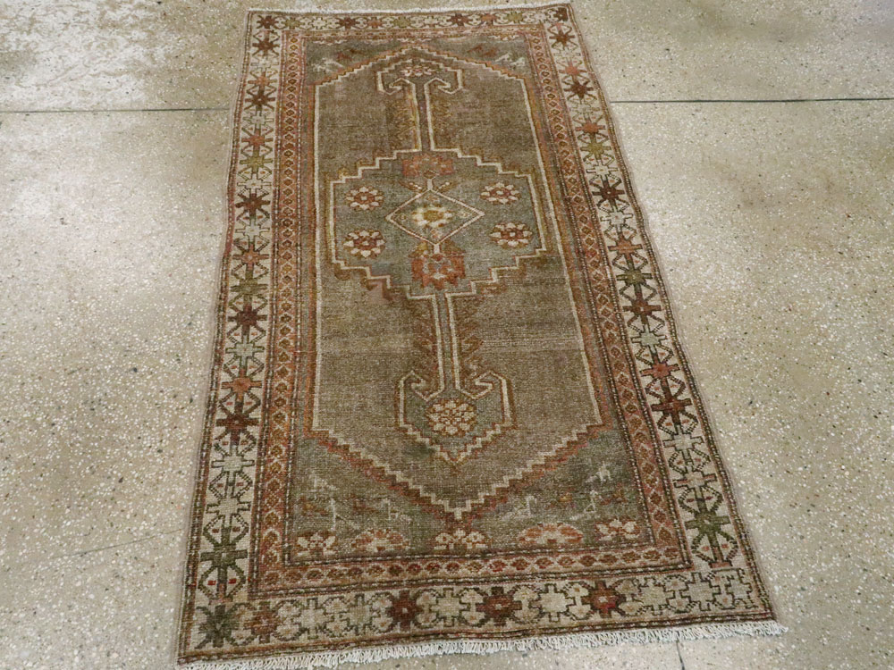 Antique Persian Malayer Rug, No.21513 - Staging