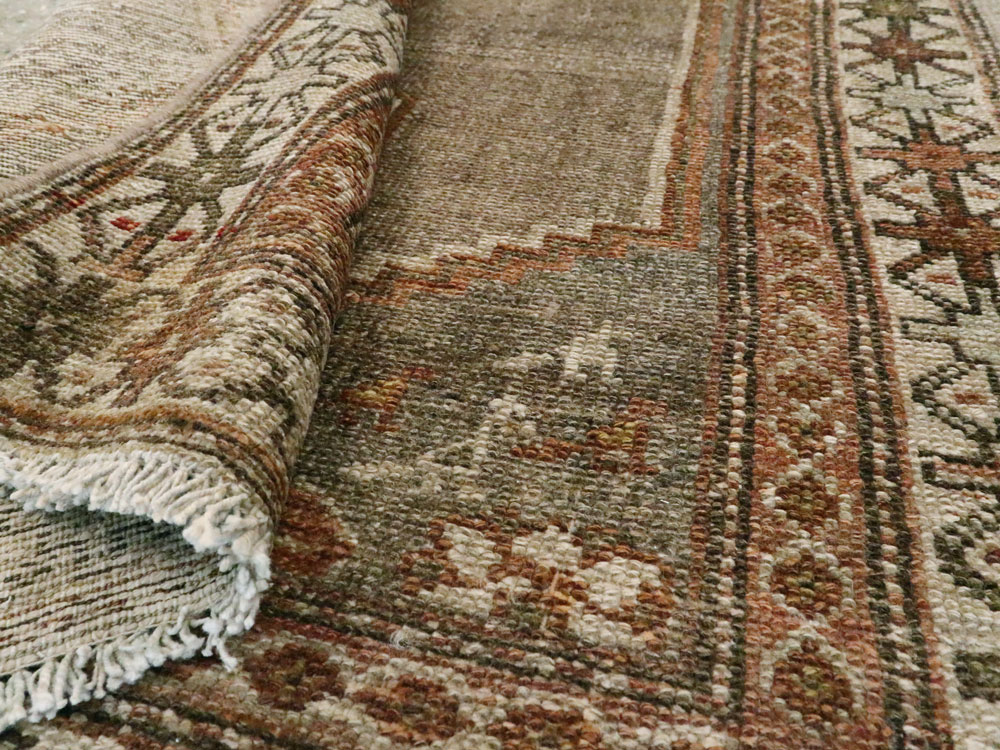 Antique Persian Malayer Rug, No.21513 - Staging