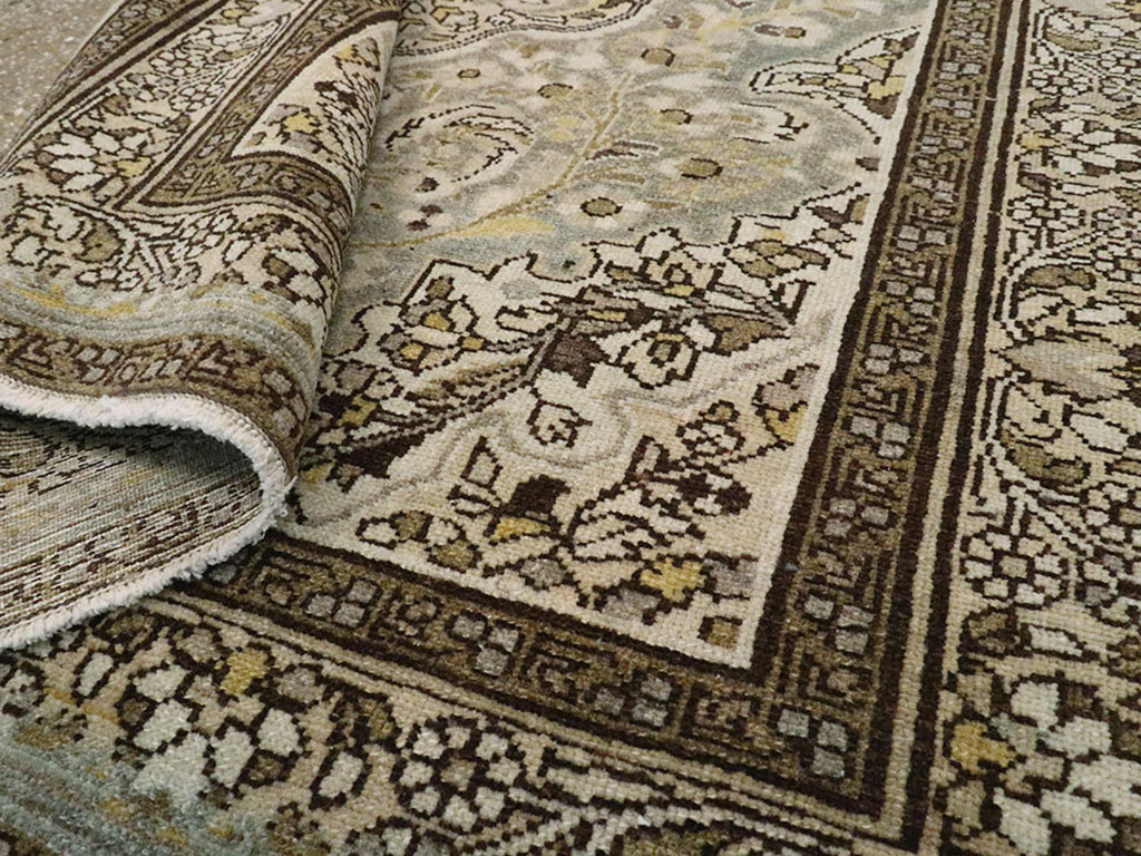 Antique Persian Malayer Rug, No.21514 - Staging