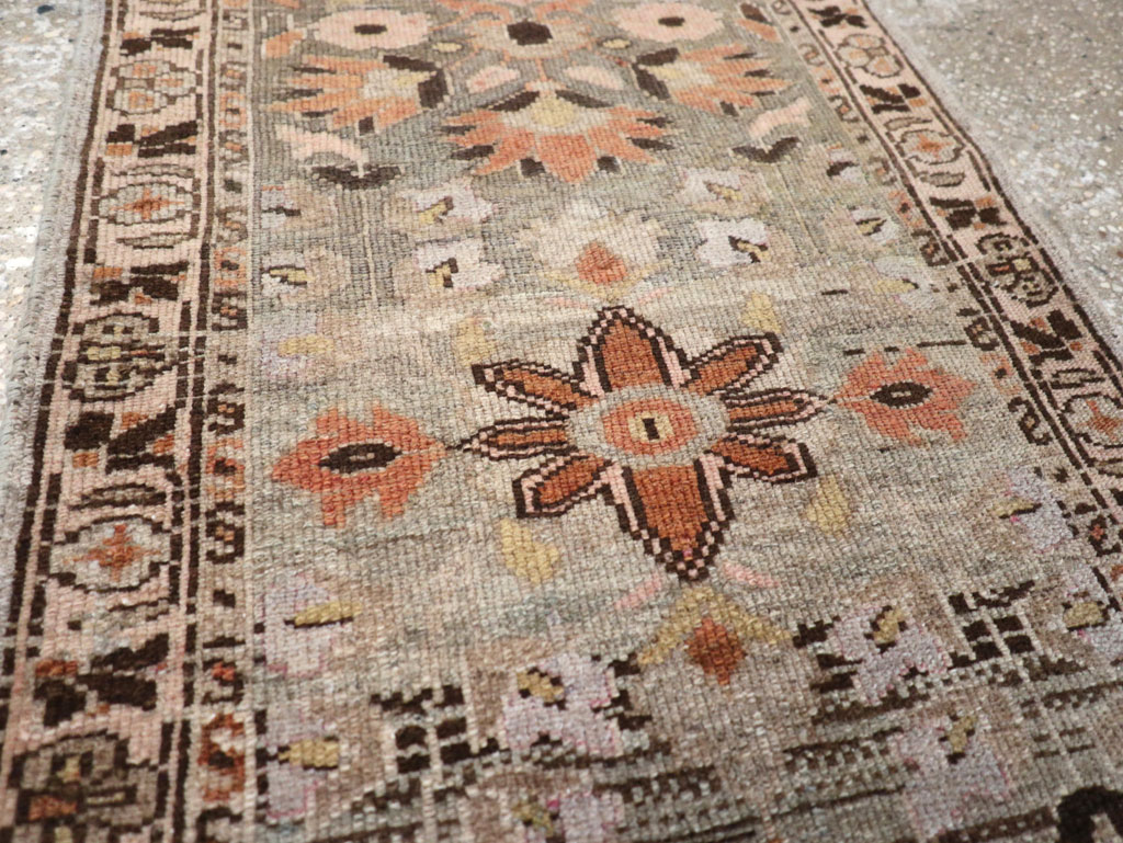Antique Persian Kurdish Rug, No.21515 - Staging