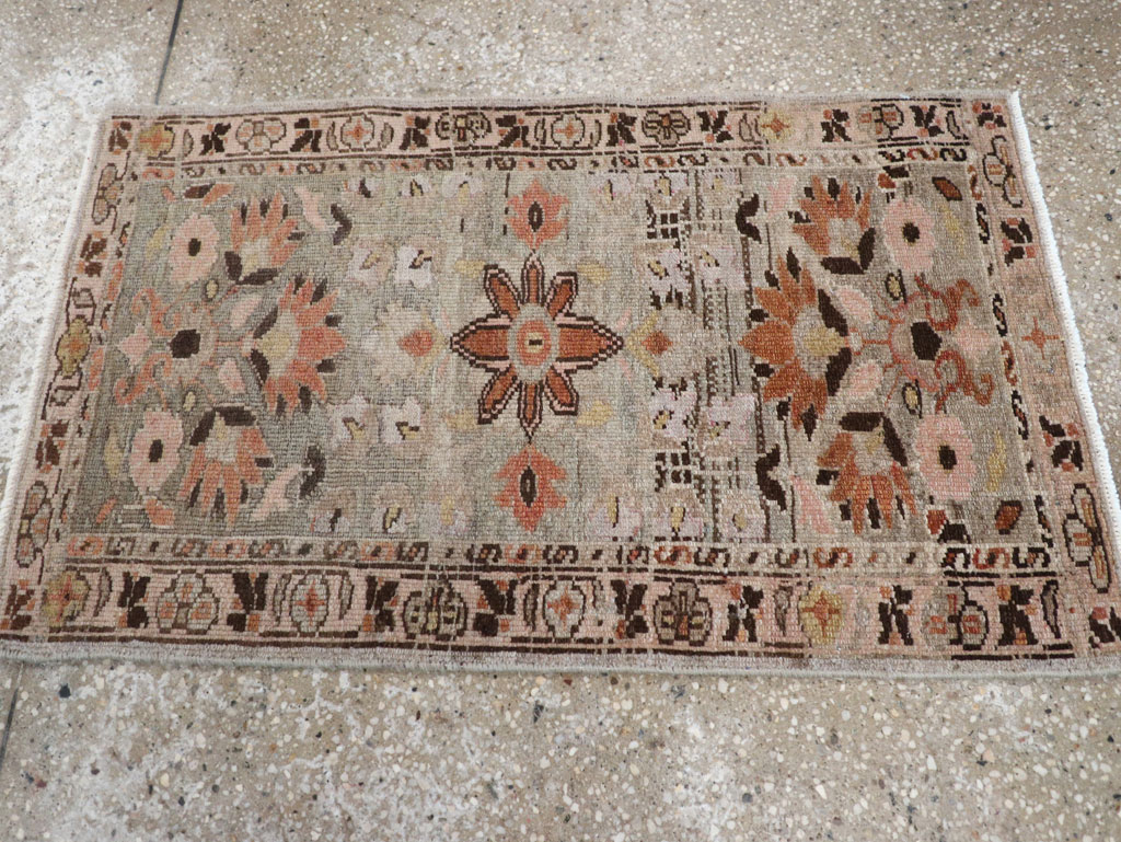 Antique Persian Kurdish Rug, No.21515 - Staging