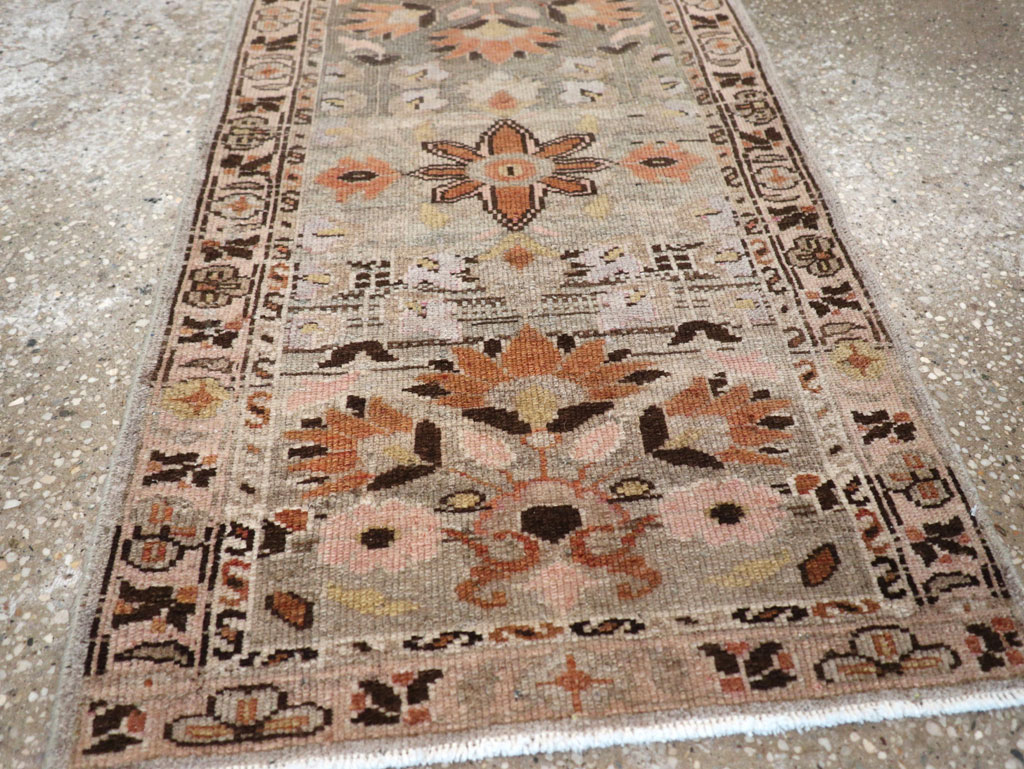 Antique Persian Kurdish Rug, No.21515 - Staging