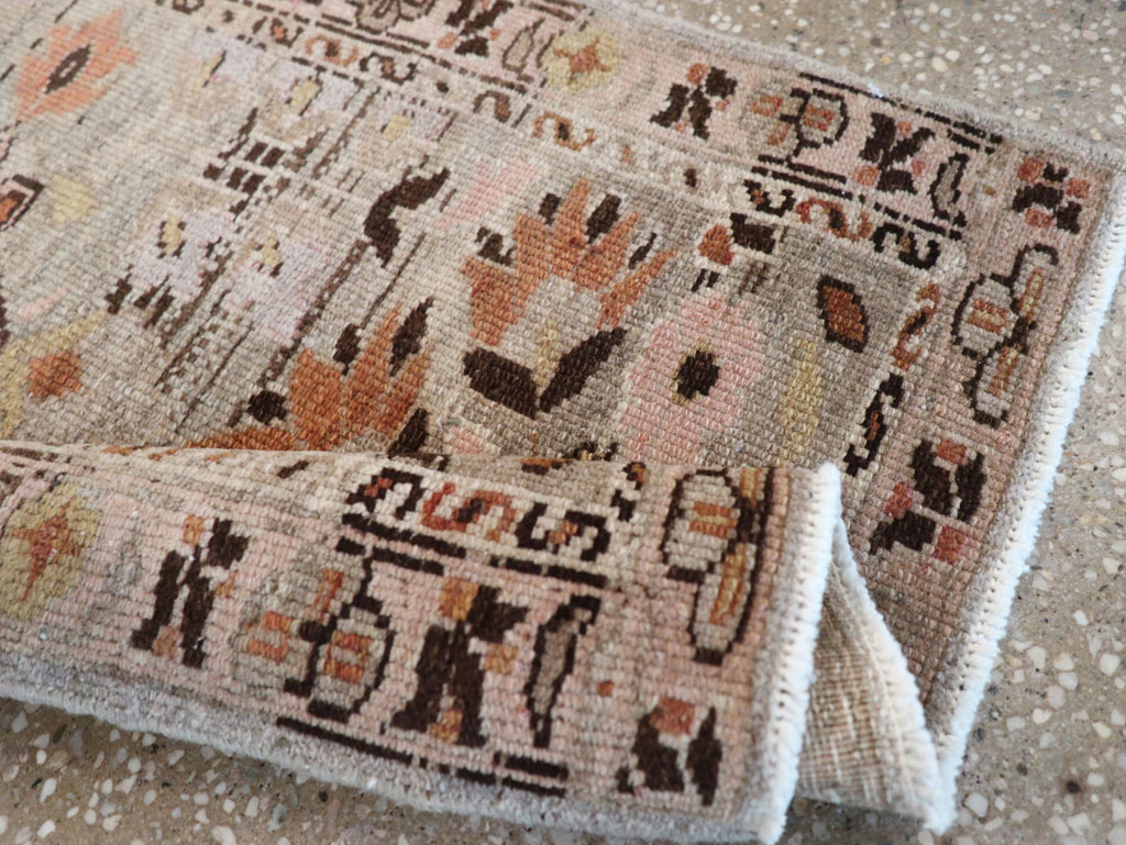 Antique Persian Kurdish Rug, No.21515 - Staging