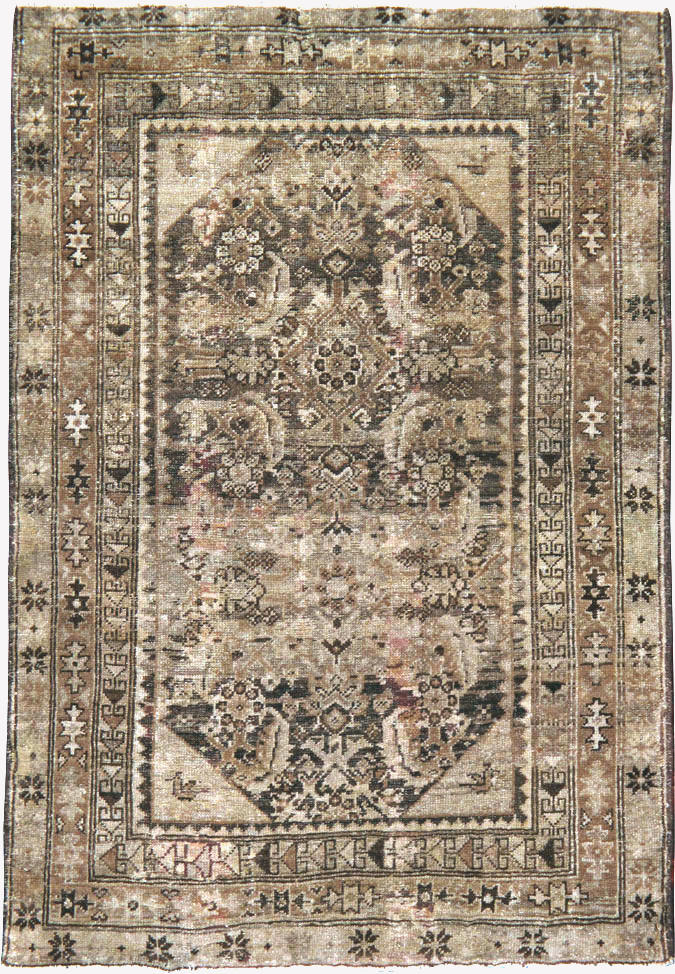 Antique Persian Malayer Rug, No.21525 - Staging