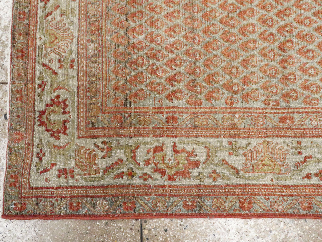 Vintage Persian Malayer Rug, No.21526 - Staging